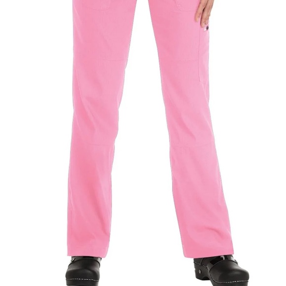 Koi Lite Pink Performance Stretch Scrub Pants - Picture 2 of 7